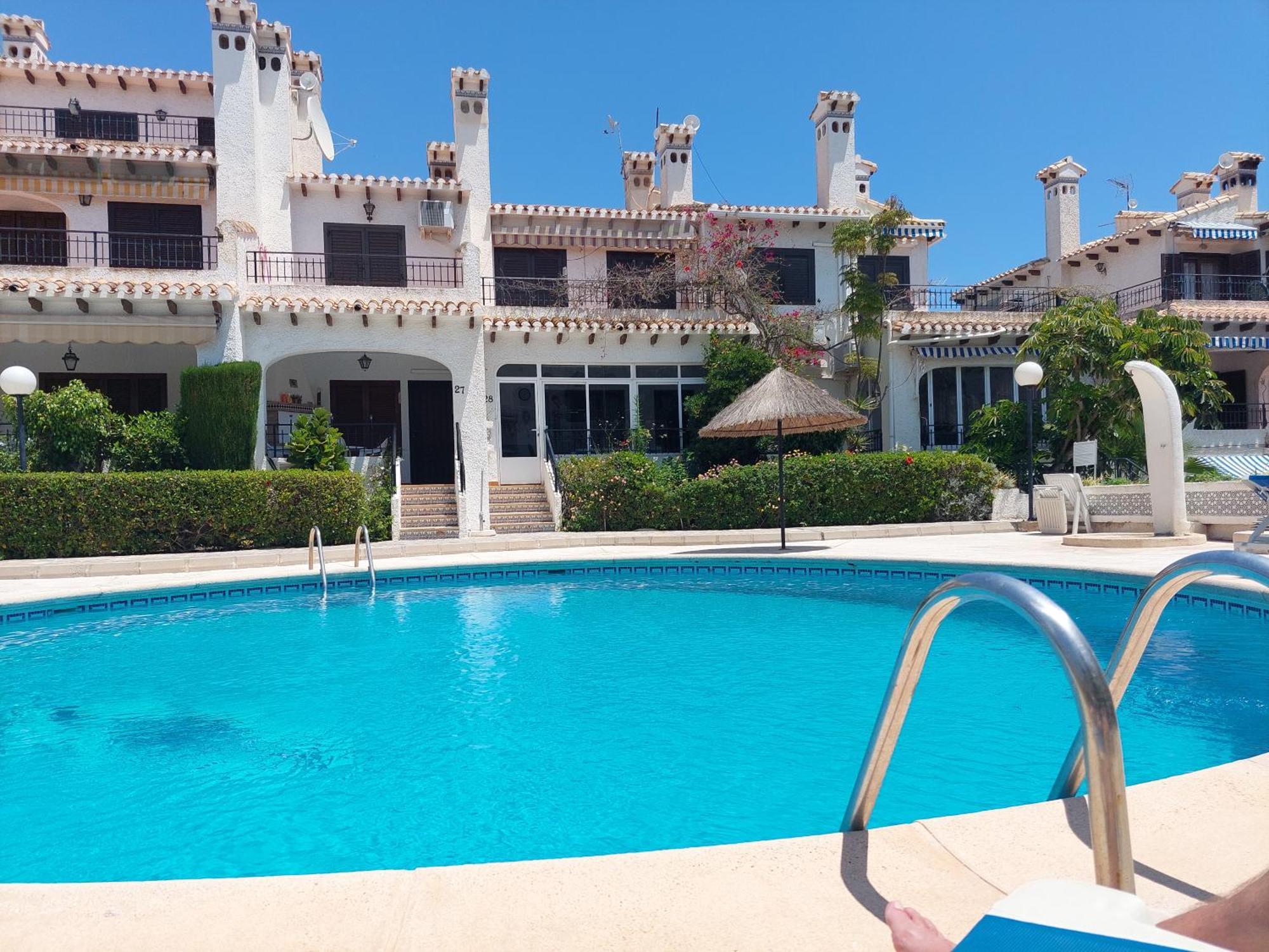 Casa Billarose - Lovely House Overlooking Pool & Walking Distance To The Beach And Restaurants Cabo Roig Buitenkant foto